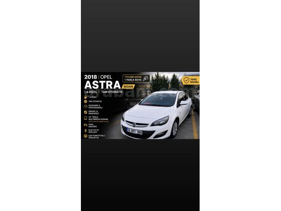 Sahibinden Opel Astra 1.6 CDTI Design 2018 Model
