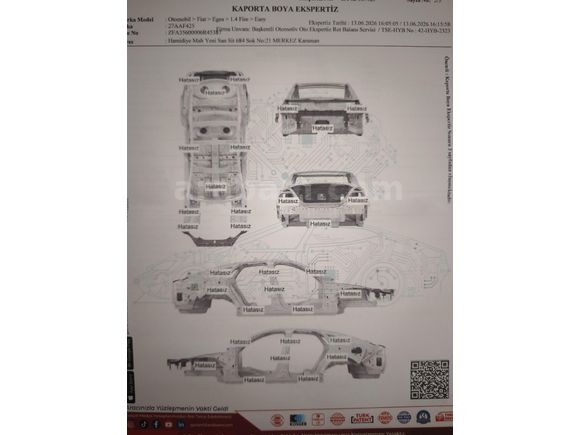 Sahibinden Fiat Egea 1.4 Fire Easy 2020 Model