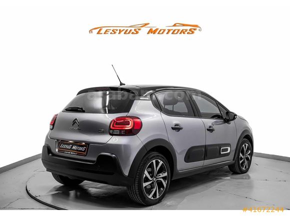 'LESYUS' 2023 MODEL CİTROEN C3 1.2 P.TECH SHİNE BOYASIZ 61.000KM