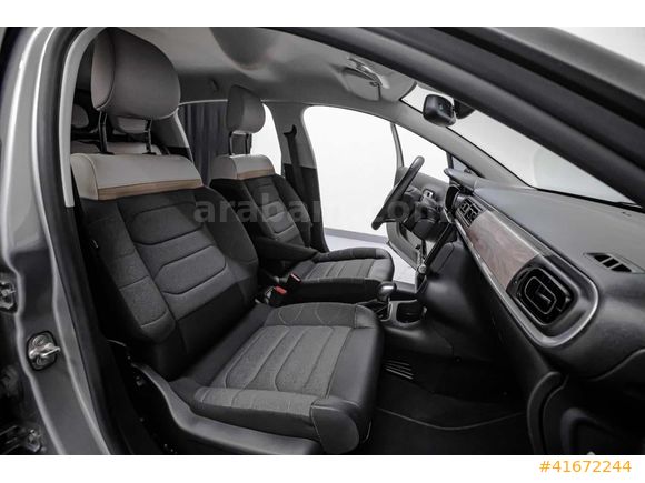 'LESYUS' 2023 MODEL CİTROEN C3 1.2 P.TECH SHİNE BOYASIZ 61.000KM