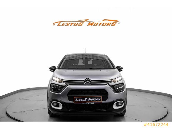 'LESYUS' 2023 MODEL CİTROEN C3 1.2 P.TECH SHİNE BOYASIZ 61.000KM