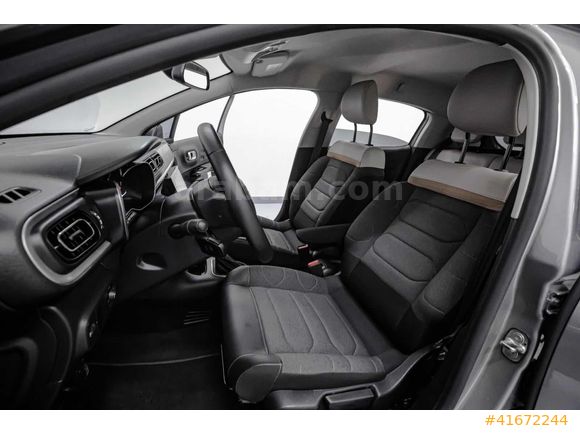 'LESYUS' 2023 MODEL CİTROEN C3 1.2 P.TECH SHİNE BOYASIZ 61.000KM