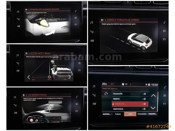 'LESYUS' 2023 MODEL CİTROEN C3 1.2 P.TECH SHİNE BOYASIZ 61.000KM