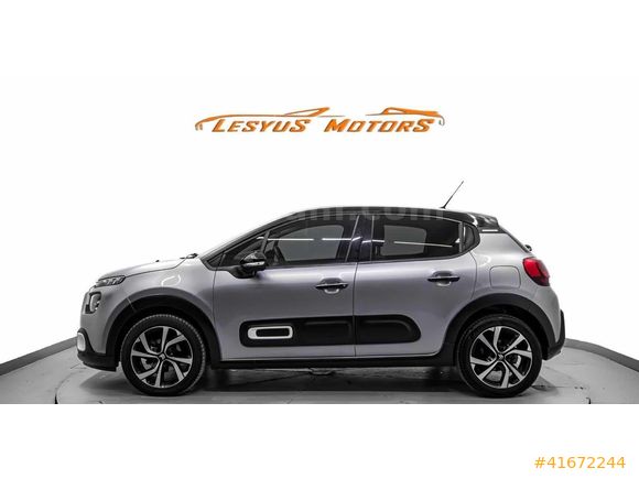 'LESYUS' 2023 MODEL CİTROEN C3 1.2 P.TECH SHİNE BOYASIZ 61.000KM