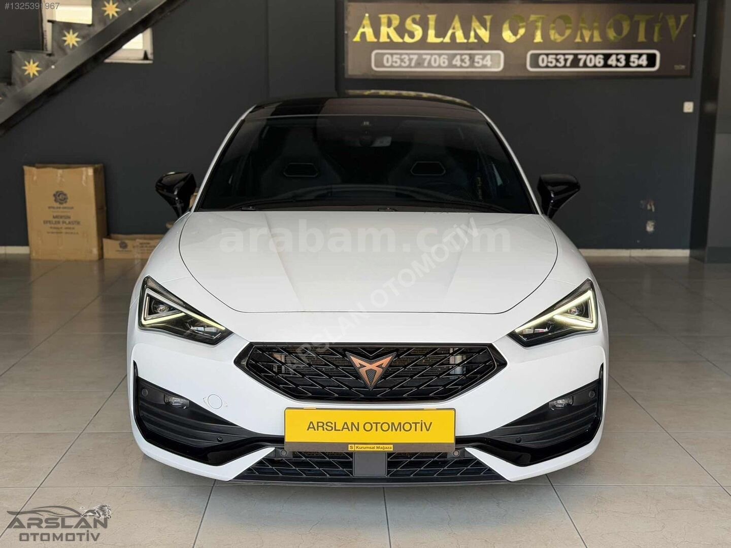 Galeriden Cupra Leon 1.5 eTSI Standart 2023 Model Nevşehir 56.000 km Beyaz 2