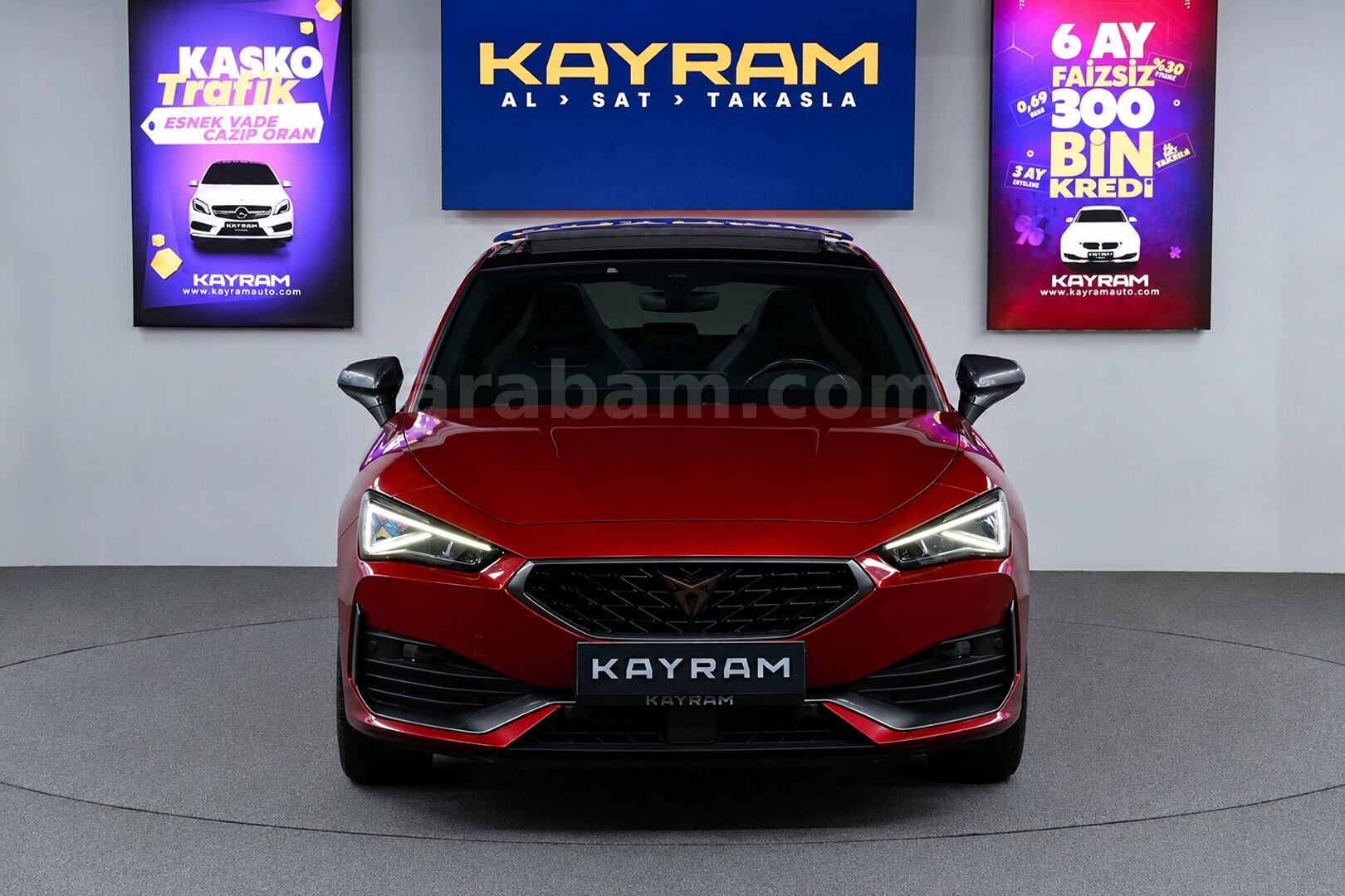 Galeriden Cupra Leon 1.5 eTSI Standart 2023 Model İstanbul 51.000 km Kırmızı 3