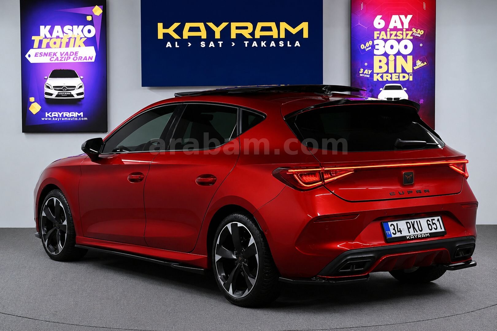 Galeriden Cupra Leon 1.5 eTSI Standart 2023 Model İstanbul 51.000 km Kırmızı 7