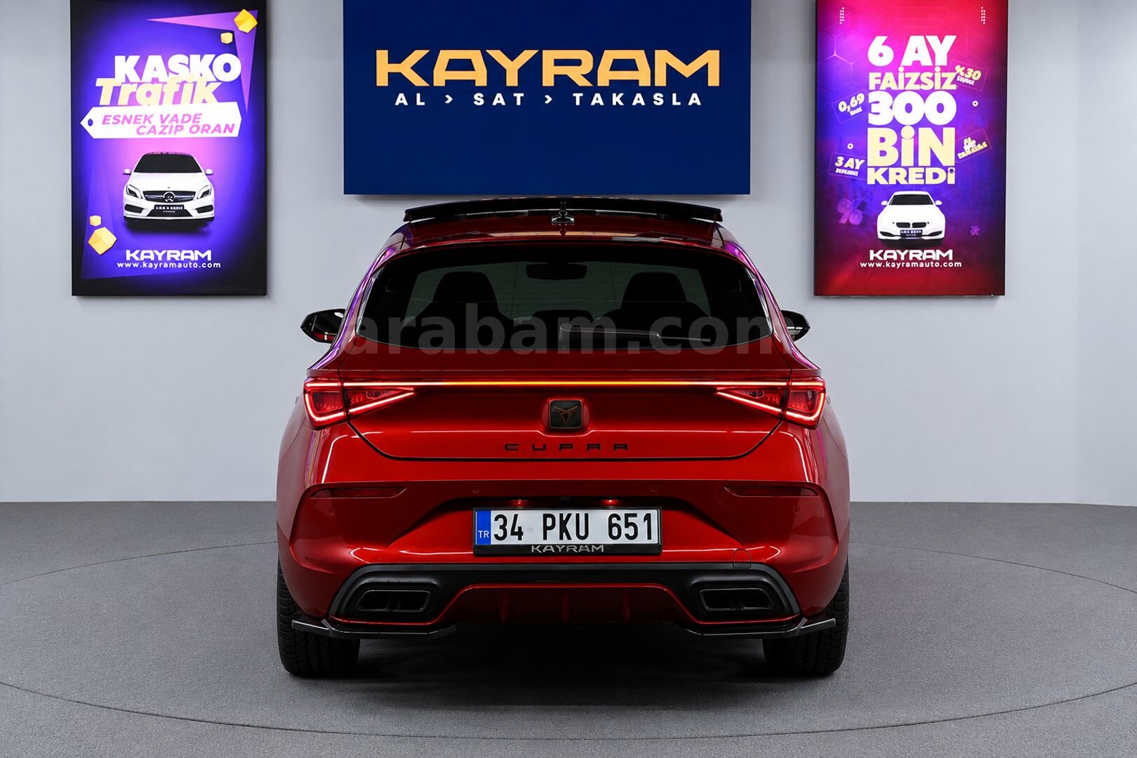 Galeriden Cupra Leon 1.5 eTSI Standart 2023 Model İstanbul 51.000 km Kırmızı 6