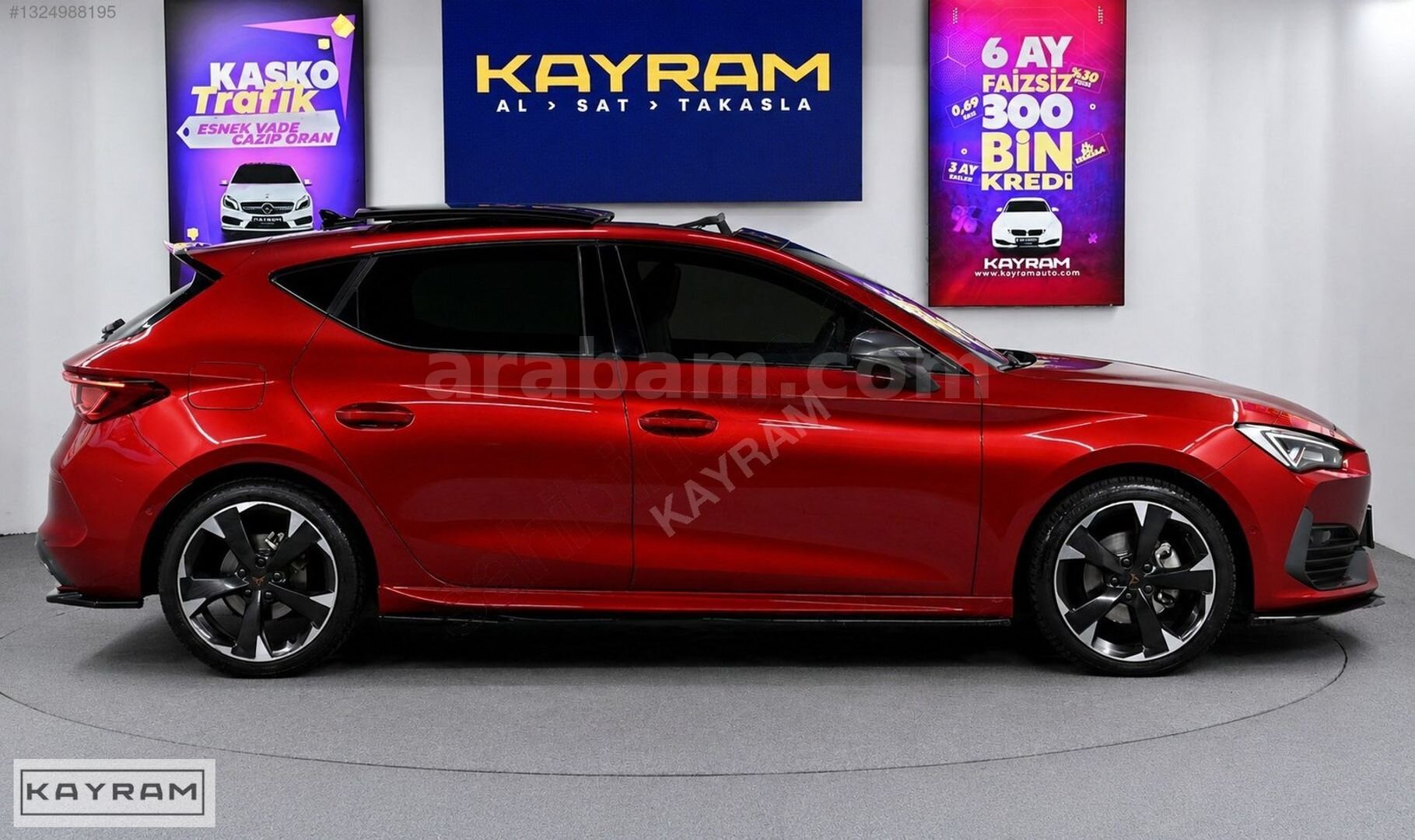 Galeriden Cupra Leon 1.5 eTSI Standart 2023 Model İstanbul 51.000 km Kırmızı 4