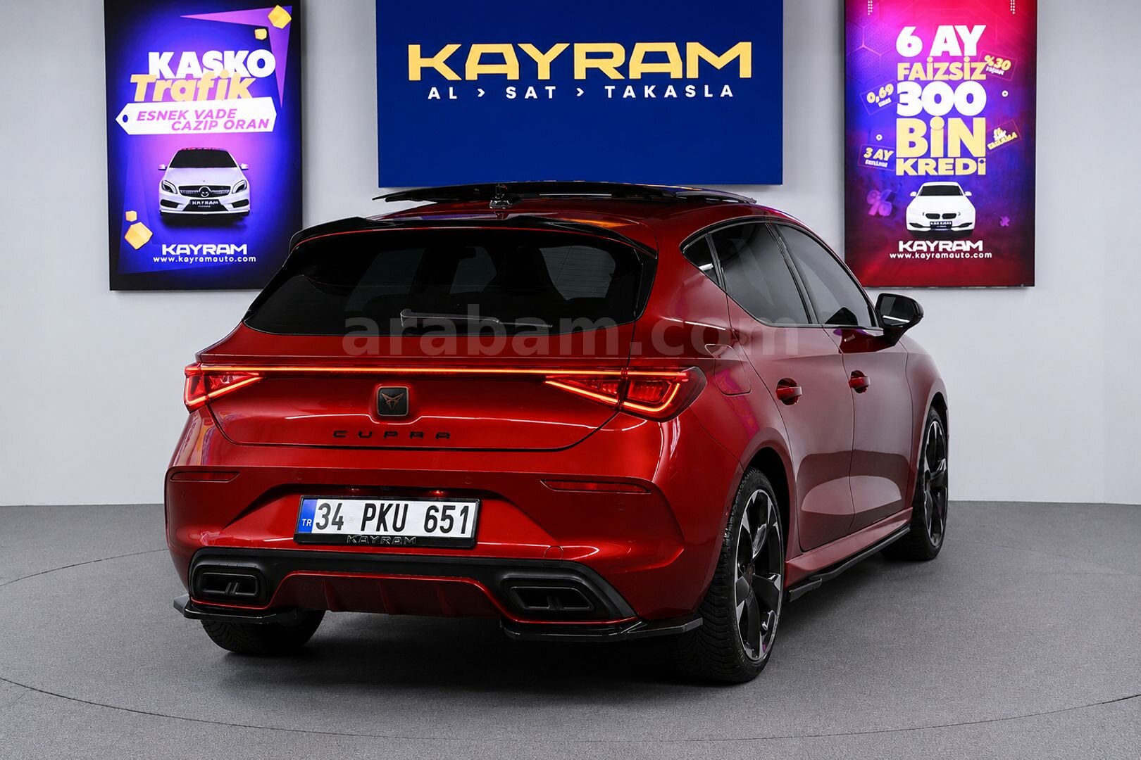 Galeriden Cupra Leon 1.5 eTSI Standart 2023 Model İstanbul 51.000 km Kırmızı 5