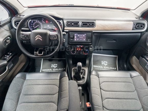"%0 FAİZ KREDİ"2021 CITROEN C3 1.2 PURETECH FEEL "BOYASIZ"