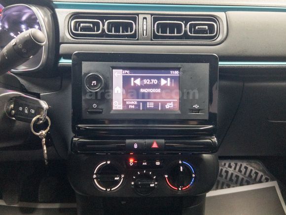 "%0 FAİZ KREDİ"2021 CITROEN C3 1.2 PURETECH FEEL "HATASIZ"