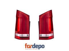 MERCEDES VİTO W447 SAĞ SOL STOP SETİ KAYAR LEDLİ 2014-2019