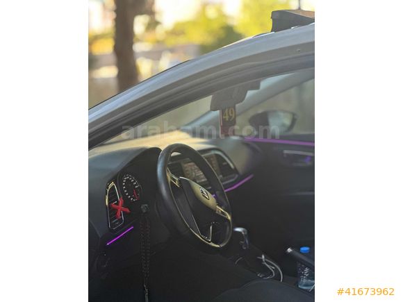 2013-SEAT LEON-CAM TAVAN-İÇ AMBİANS-STAR STOP-DÜŞÜK KM