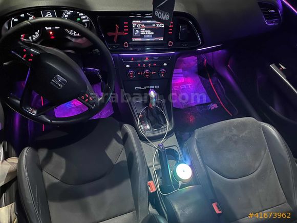 2013-SEAT LEON-CAM TAVAN-İÇ AMBİANS-STAR STOP-DÜŞÜK KM
