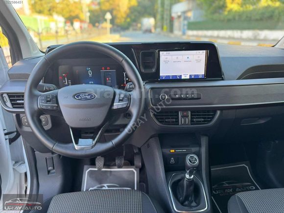 URAY AUTO+HATASIZ+2024 MODEL+14.000 KM+FORD TOURNEO COURİERDELÜX