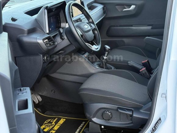 2025 MOD FORD COURİER 1.5 DELUXE 10.000 KMDE HATASIZ BOYASIZ