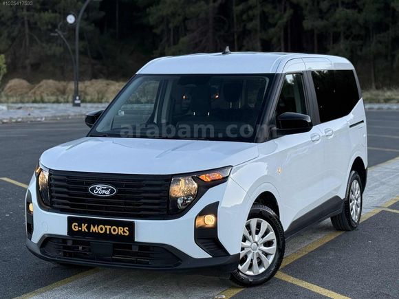 2025 MOD FORD COURİER 1.5 DELUXE 10.000 KMDE HATASIZ BOYASIZ