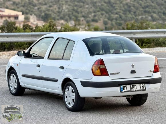 ÇETİN AUTO'DAN 2003 CLİO 265 BİN KM'DE BAKIMLI HASAR KAYITSIZ