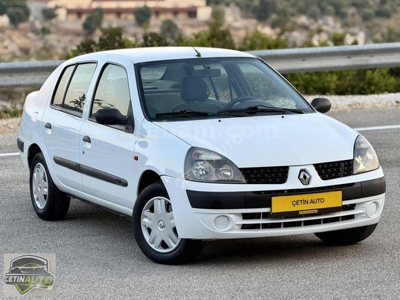 ÇETİN AUTO'DAN 2003 CLİO 265 BİN KM'DE BAKIMLI HASAR KAYITSIZ
