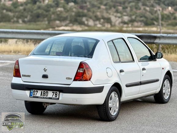 ÇETİN AUTO'DAN 2003 CLİO 265 BİN KM'DE BAKIMLI HASAR KAYITSIZ