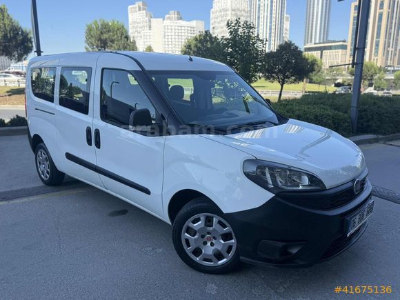 2018 FİAT DOBLO MAXİ-HATASIZ BOYASIZ-ÇİFT SÜRGÜ KAPI-69 BİN KM
