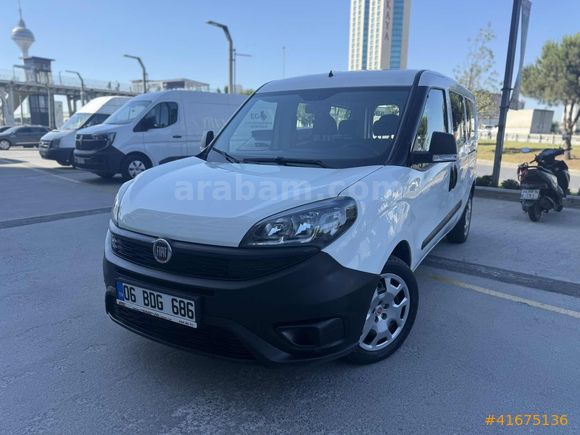 2018 FİAT DOBLO MAXİ-HATASIZ BOYASIZ-ÇİFT SÜRGÜ KAPI-69 BİN KM