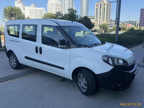 2018 FİAT DOBLO MAXİ-HATASIZ BOYASIZ-ÇİFT SÜRGÜ KAPI-69 BİN KM