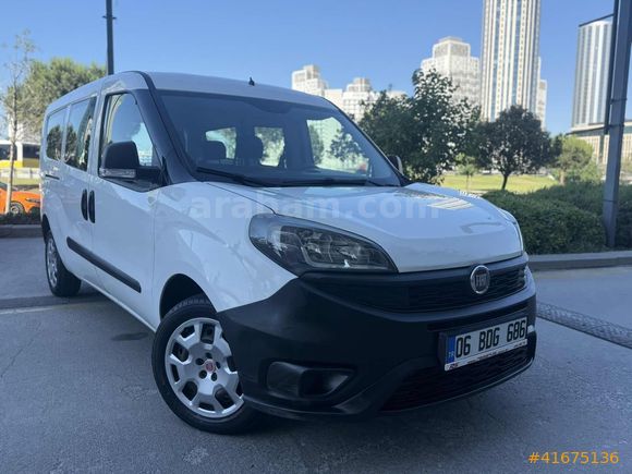 2018 FİAT DOBLO MAXİ-HATASIZ BOYASIZ-ÇİFT SÜRGÜ KAPI-69 BİN KM