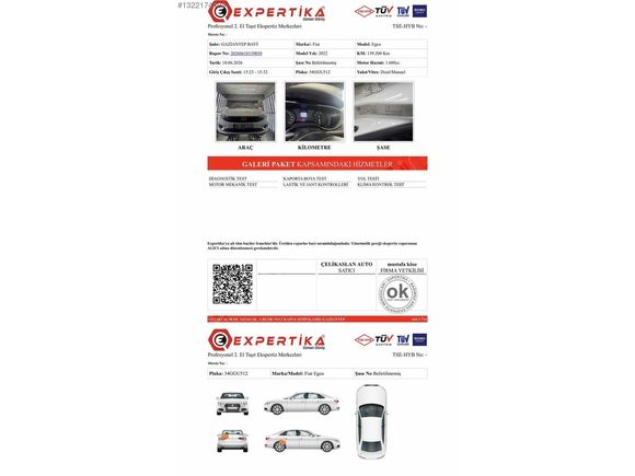 2023 MODEL HATASIZ *159.000* KM FİAT EGEA EASY PLUS