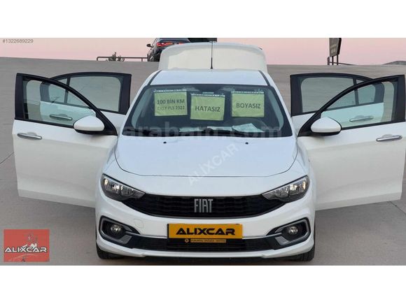 2022-EGEA EASY PLUS-1.3 MULT-99 BİN KM HATASIZ-BOYASIZ-DEĞİŞNSİZ