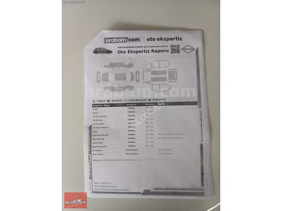 2022-EGEA EASY PLUS-1.3 MULT-99 BİN KM HATASIZ-BOYASIZ-DEĞİŞNSİZ