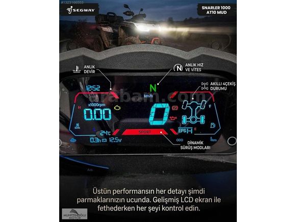 MUHİTTİNOĞLU MOTOR HAZIR STOK SNARLER-1000AT10 MUD