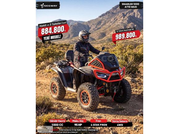 MUHİTTİNOĞLU MOTOR HAZIR STOK SNARLER-1000AT10 MUD