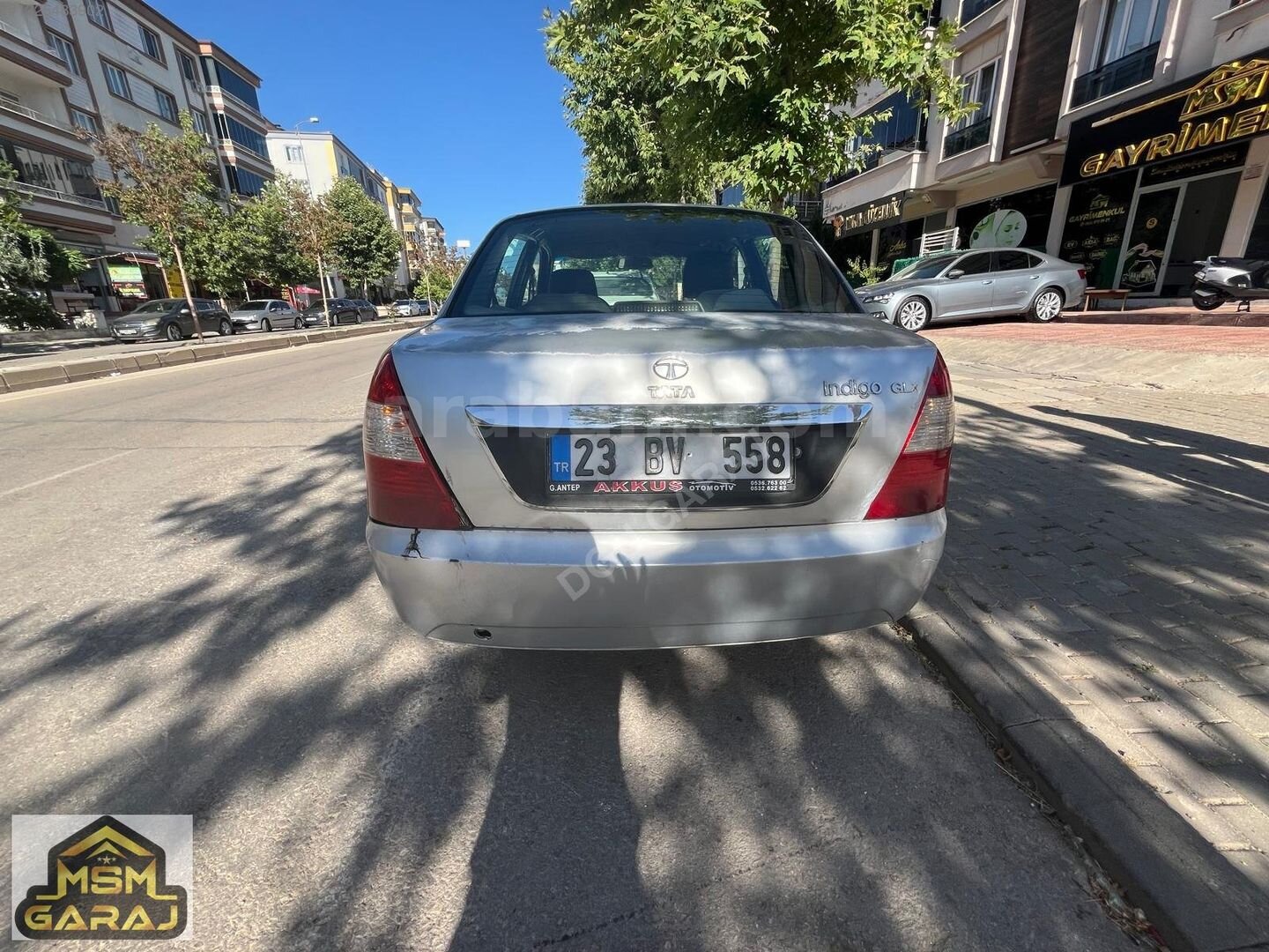 Galeriden Tata Indigo 1.4 MPFI Comfort 2009 Model Gaziantep 229.000 km Gri 4