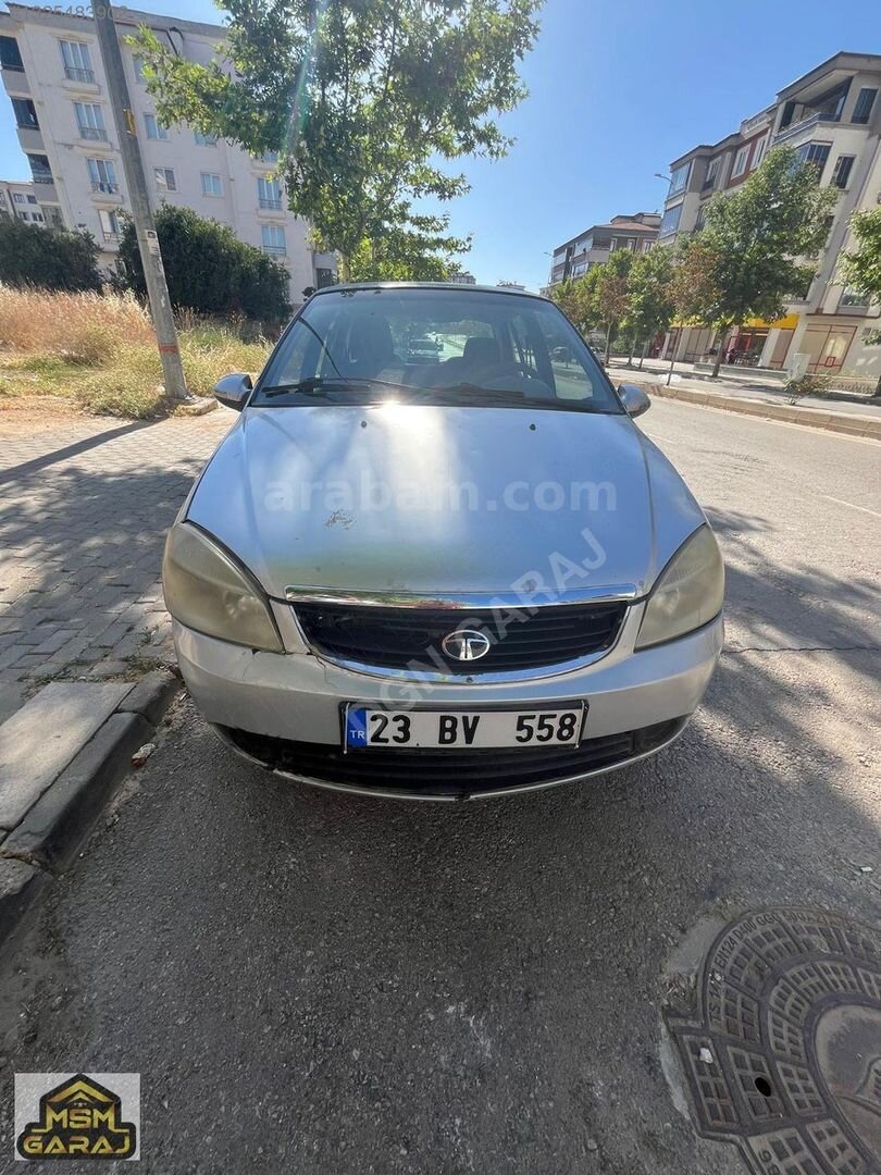 Galeriden Tata Indigo 1.4 MPFI Comfort 2009 Model Gaziantep 229.000 km Gri 2