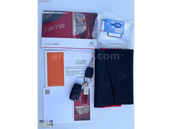 2016 CITROEN NEMO 1.3 HDİ VİZYON HATASIZ 155.000 KM DE