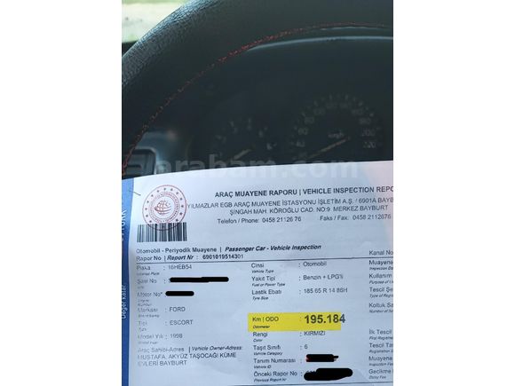 TERTEMİZ FORD  195.000 km
