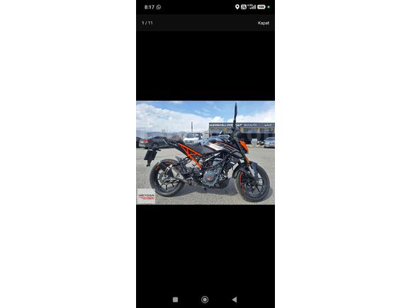 Sahibinden KTM 250 Duke ABS