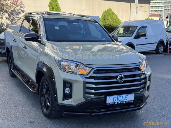 DİCLE OTO'DAN 4x2 BOYASIZ DÜŞÜK KM MUSSO GRAND PLATINUM PLUS