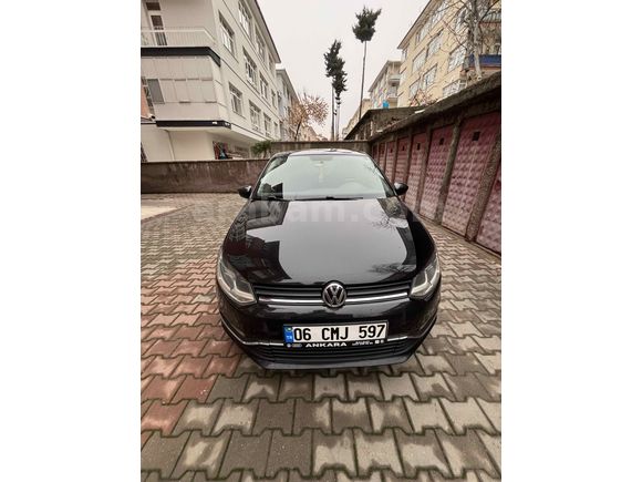 Sahibinden Volkswagen Polo 1.4 TDi Comfortline 2017 Model Ankara Siyah