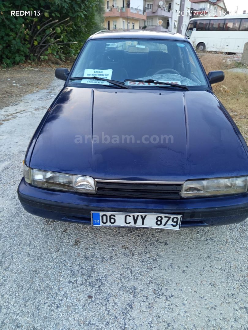 Galeriden Mazda 626 1.6 1991 Model Antalya 315.000 km Mavi