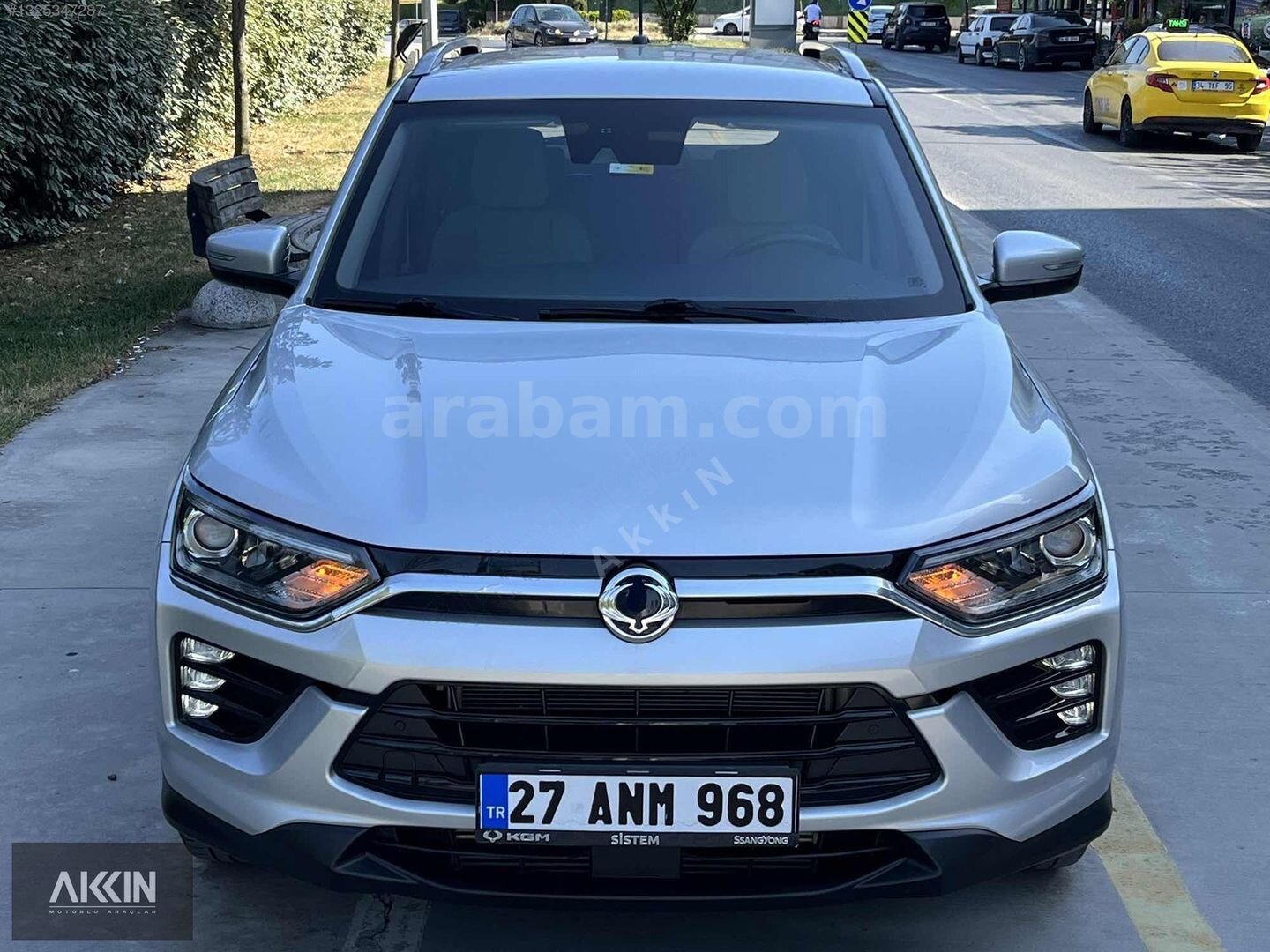 Galeriden KGM SsangYong Korando 1.5 G Limited 2022 Model İstanbul 43.000 km Gri 2