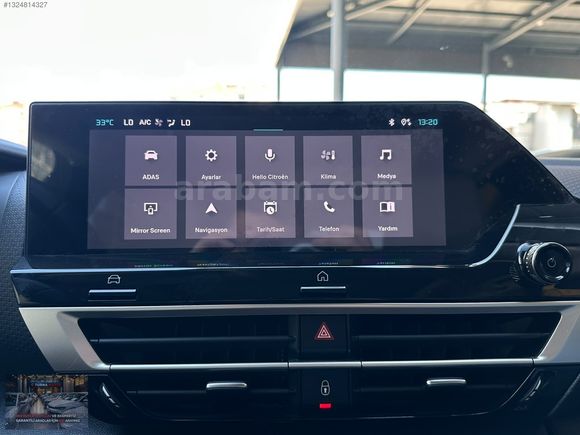 TURNA AUTO *HATASIZ 2025 C4-X MAX CAM TAVAN SANRUF KOLTUK ISITMA