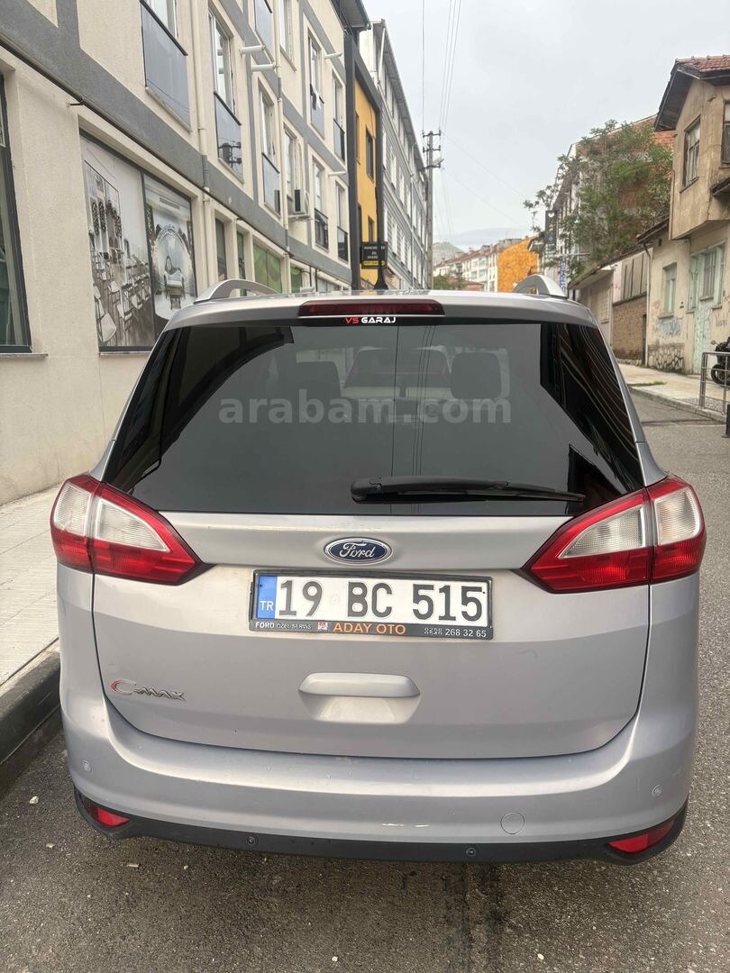 Sahibinden Ford Grand C-Max 1.6 TDCI Titanium 2012 Model Ankara 254.000 km Gri (titanyum) 4