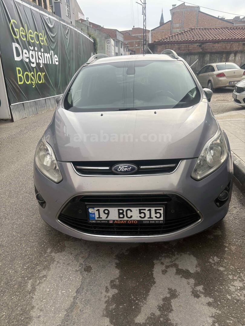Sahibinden Ford Grand C-Max 1.6 TDCI Titanium 2012 Model Ankara 254.000 km Gri (titanyum) 1