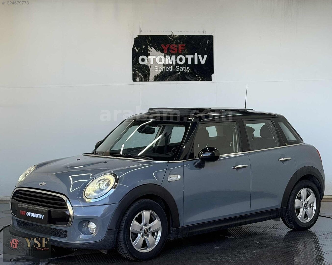 Galeriden Mini Cooper 1.5 D Türkiye Paketi 2015 Model İstanbul 144.000 km Gri 2