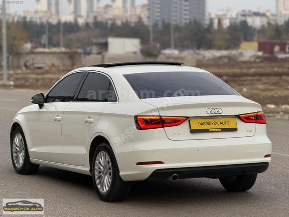 2016 A3 aSEDAN 1.6 TDI AMBIENTE CAM TAVAN HATASIZ