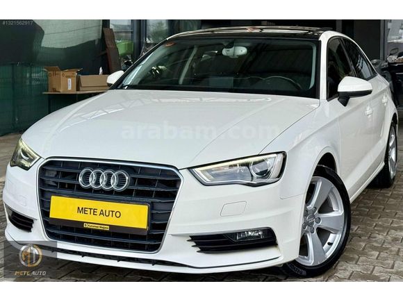 METE'DEN AUDİ A3 SEDAN 1.6TDİ CAM TAVAN+RECORA+LED