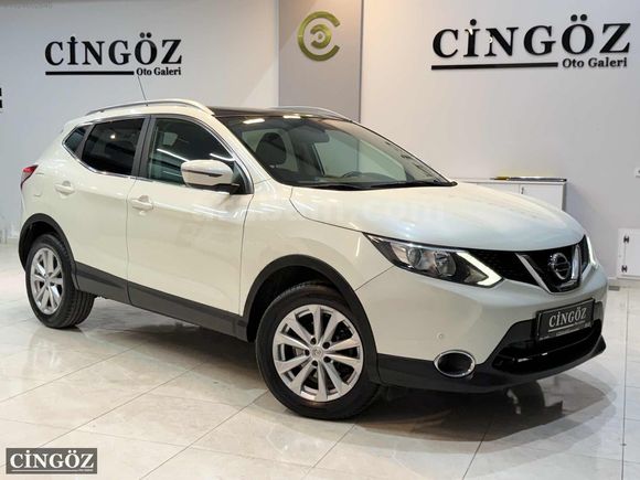 CİNGÖZ'DEN BOYASIZ 122 BİN KMDE OTOMATİK QASHQAİ 1.6 DCİ SKYPACK